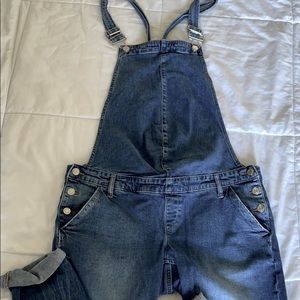 Maternity denim jumper